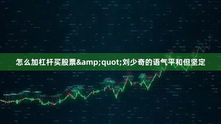 怎么加杠杆买股票&quot;刘少奇的语气平和但坚定